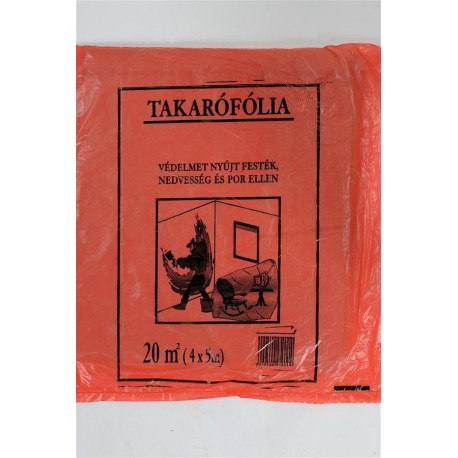 TAKARÓFÓLIA 4M*5M*0,01 PIROS